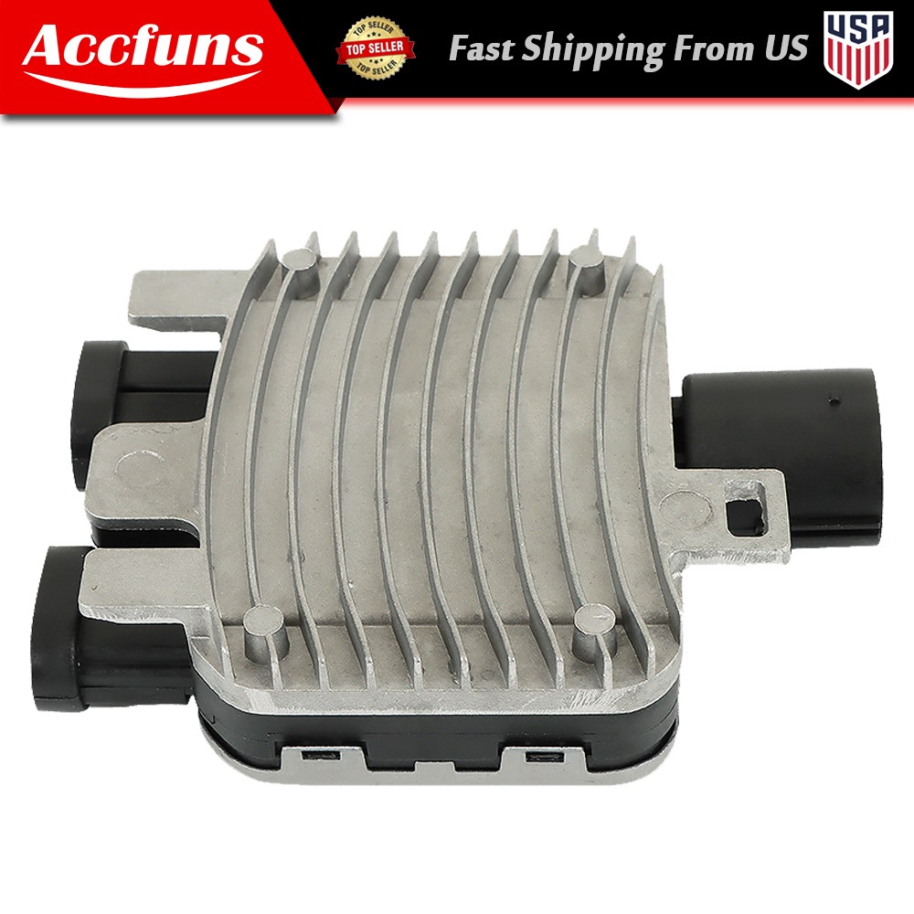 7T43-8C609-BA Radiator Cooling Fan Control Unit Module For Ford Volvo 2007-2018