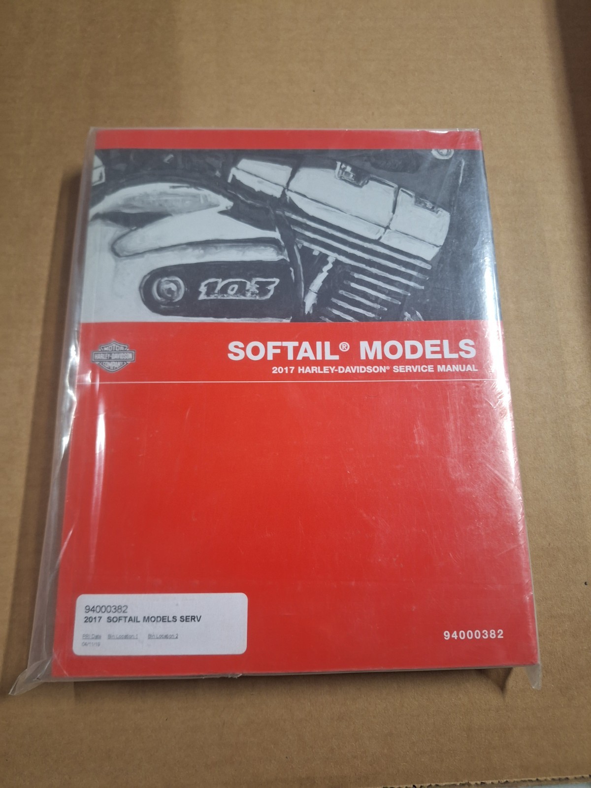 2017 Harley-Davidson Softail Service Manual OEM Heritage Fat Boy FLST 94000382 2017 Harley-Davidson Softail Service Manual OEM Heritage Fat Boy FLST 94000382