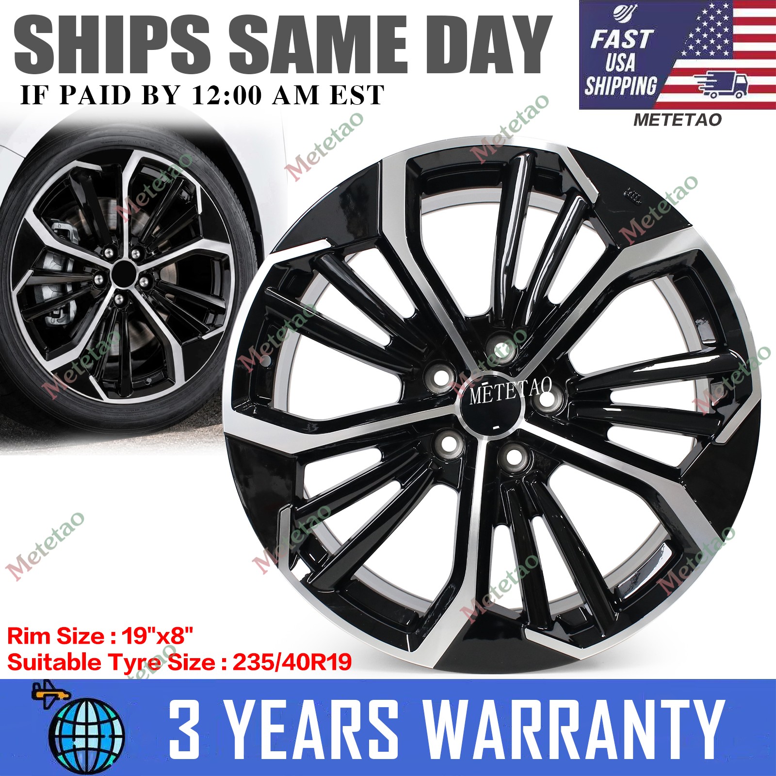 For Nissan Altima 2023 2024 2025 OE Design Wheel 19