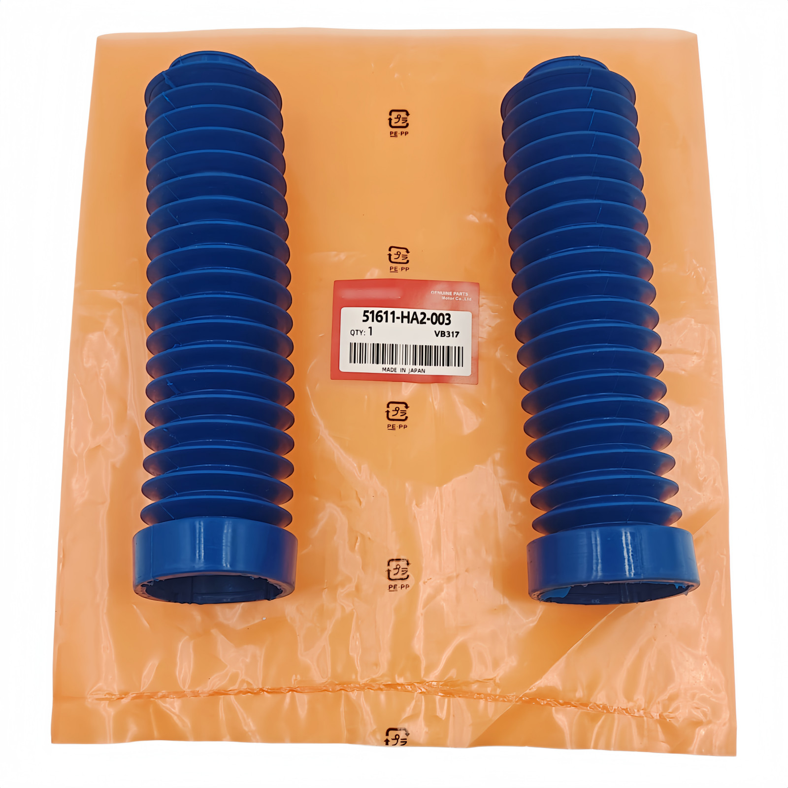 2Pcs New Front Fork Shock Boots For 1985-1986 Honda ATC 250R 350X 51611-HA2-003 2Pcs New Front Fork Shock Boots For 1985-1986 Honda ATC 250R 350X 51611-HA2-003