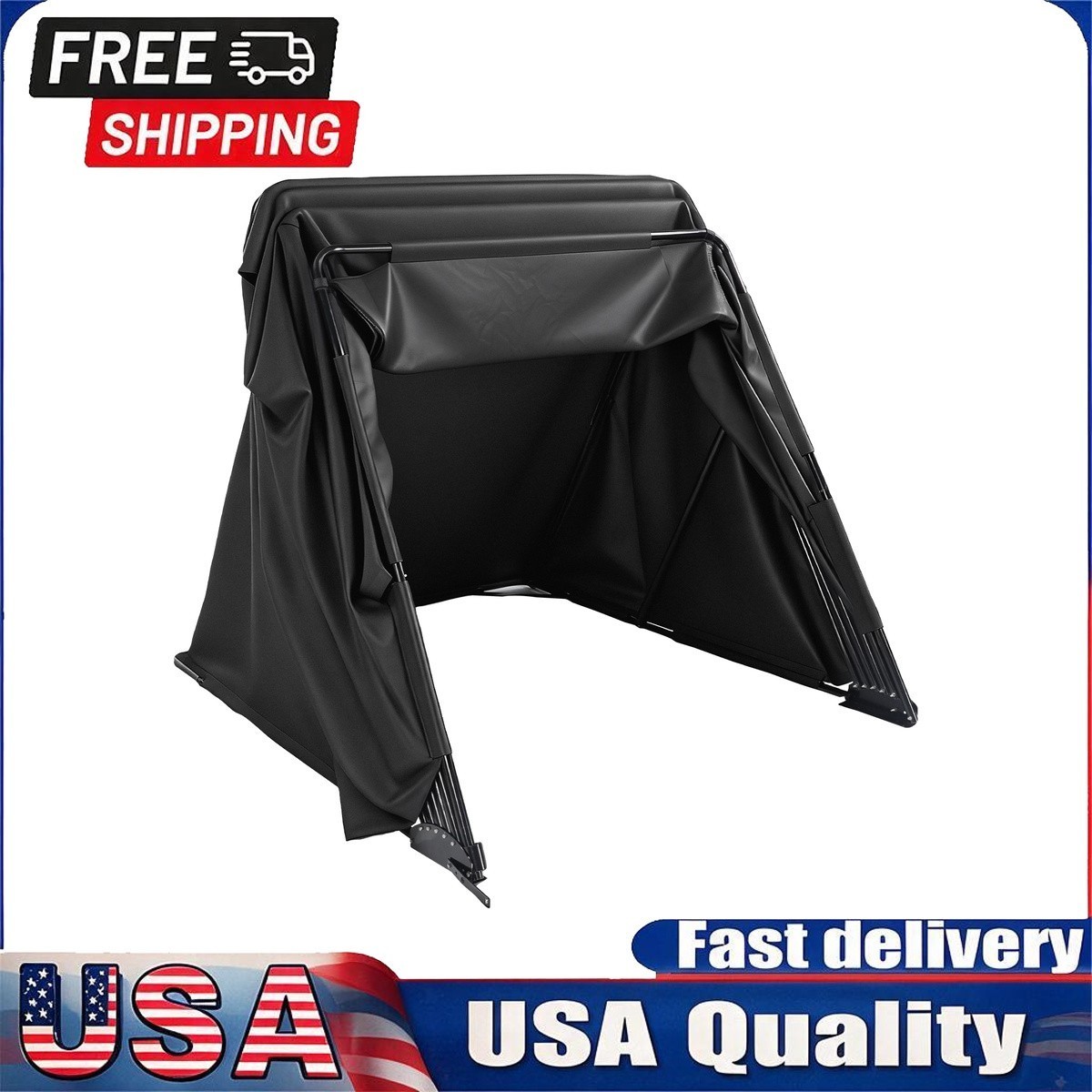 Bike Storage Tent 600D Oxford Waterproof Anti-Theft Heavy Duty with Steel Frame