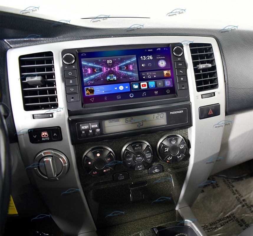 2+64G Car Stereo Radio For 2003-2009 Toyota 4runner Carplay GPS Android15 FM+CAM