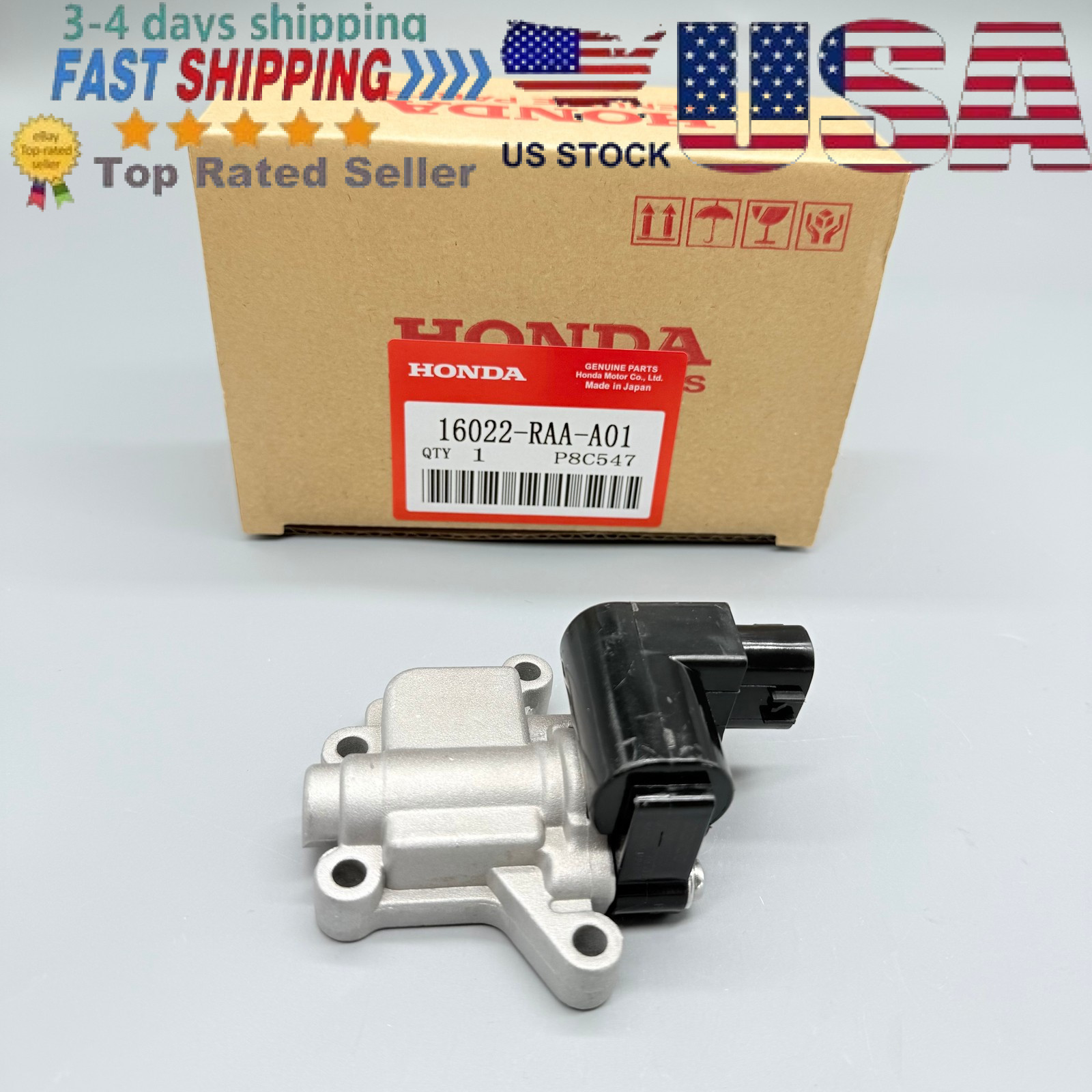 US Idle Air Control Valve 16022-RAA-A01 For Honda Accord 03-05 Element 2003-2006