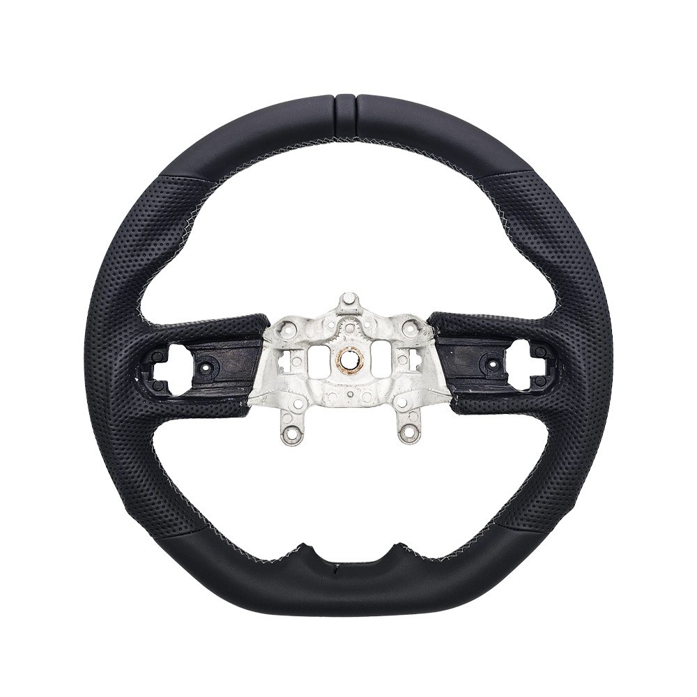 REVESOL New 3D Black Ring Steering Wheel for 18+ JEEP WRANGLER JL GLADIATOR NEW
