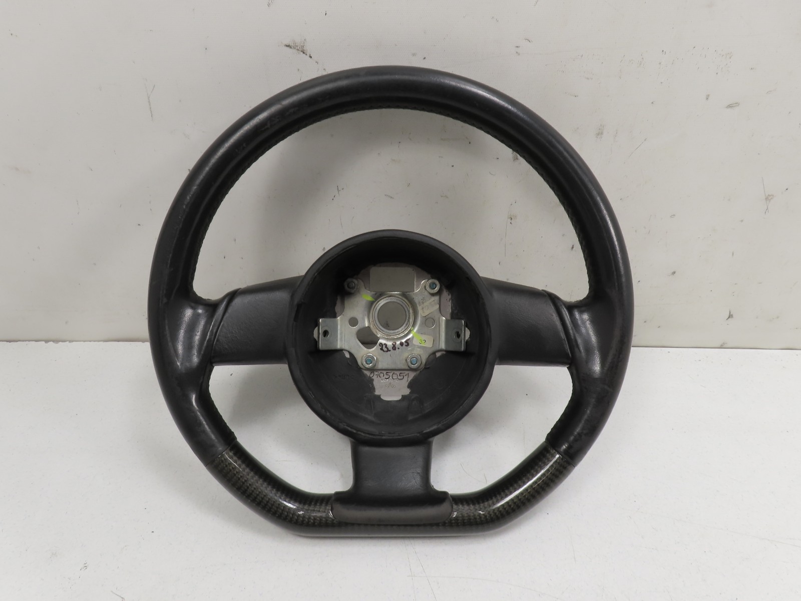 06 Lamborghini Gallardo #1310 Steering Wheel OEM 3-Spoke Carbon Fiber 400419091 06 Lamborghini Gallardo #1310 Steering Wheel OEM 3-Spoke Carbon Fiber 400419091