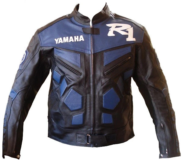 Mens Motorbike Racing Leather Jacket MOTOGP Motorcycle Biker Leather Jackets CE
