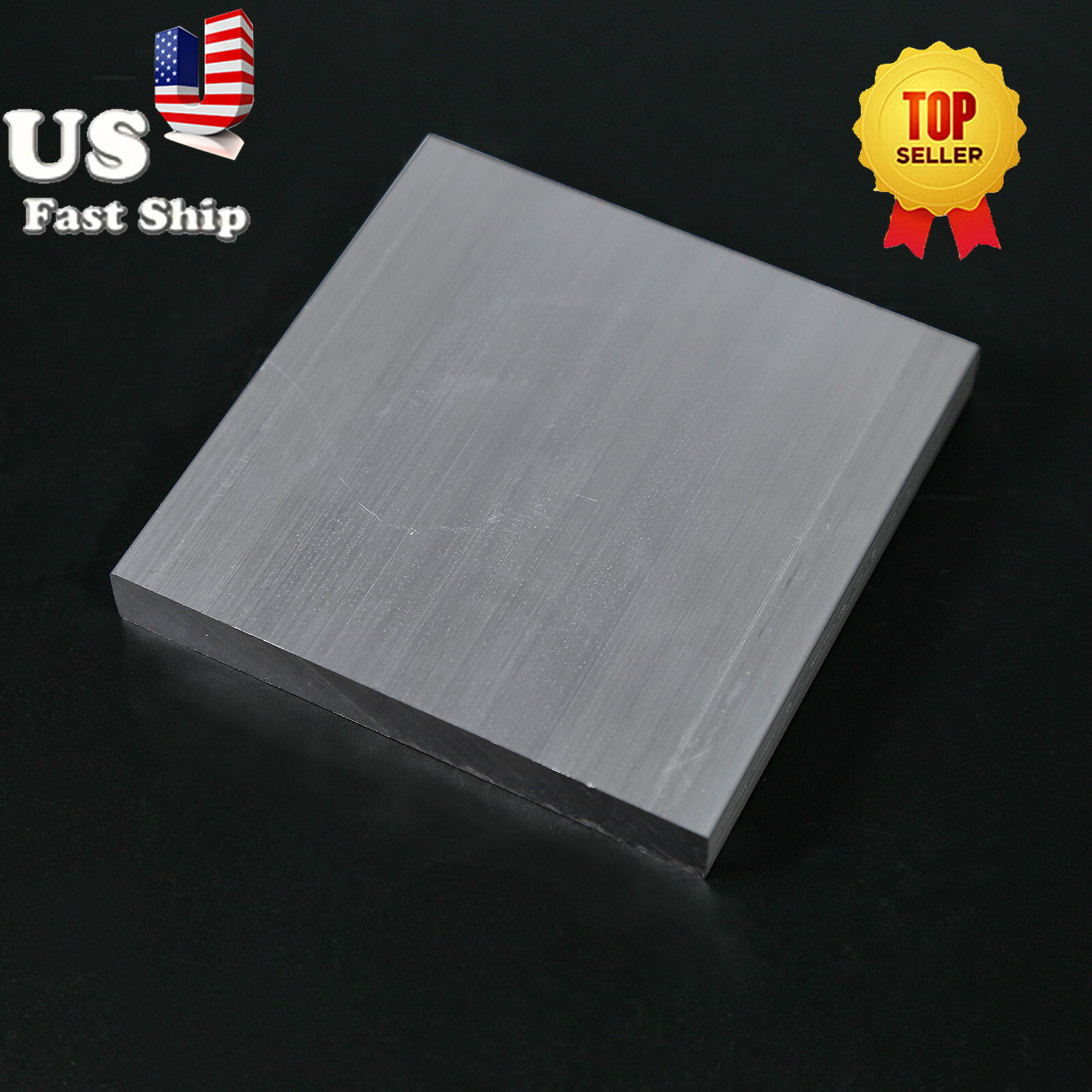 12mm Thick X100mmWide X100mm Long 6061 Raw Aluminum Flat, Square Bar T6061 Stock
