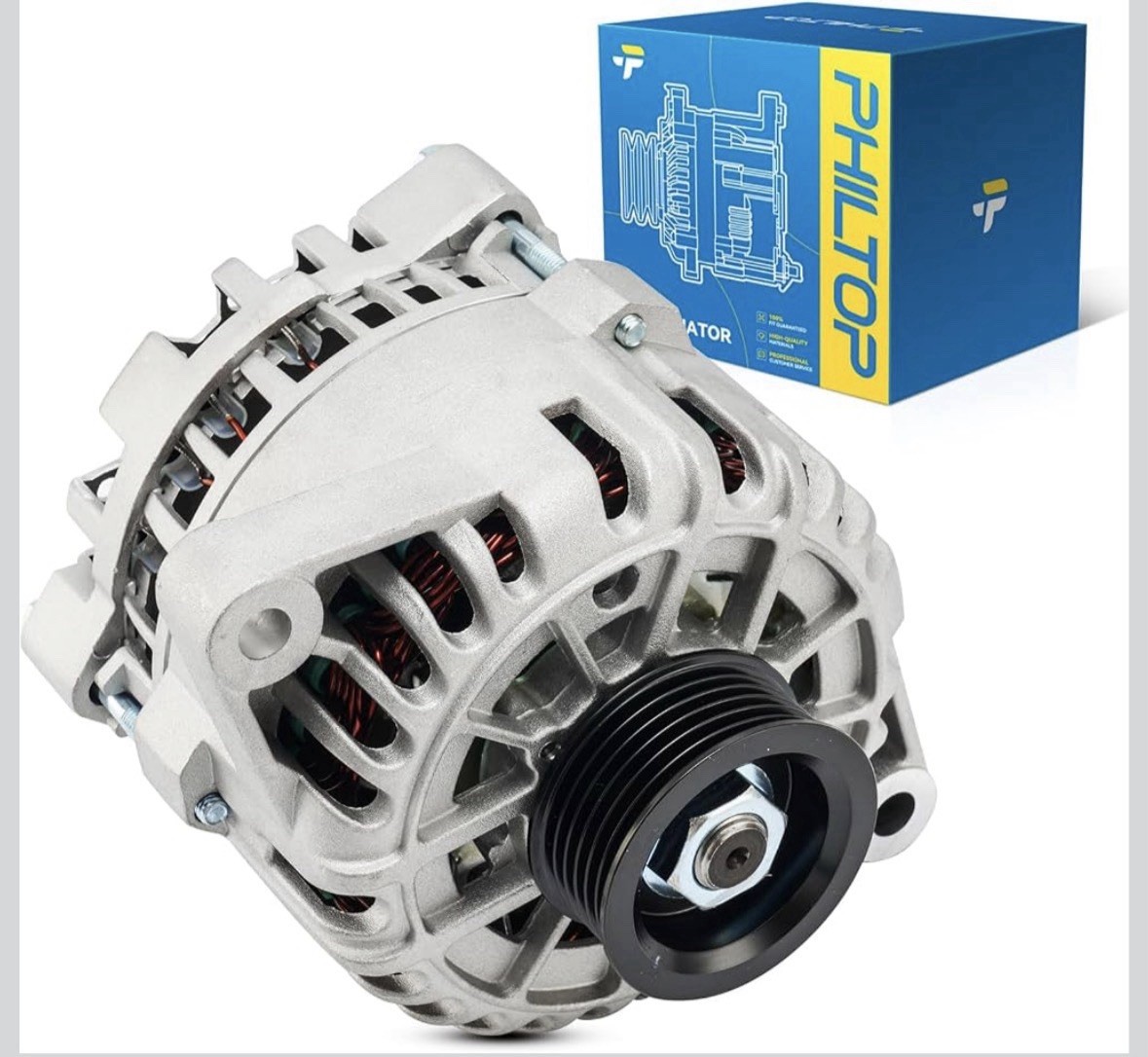 PHILTOP 110A Alternator 2000-2001 Ford Taurus Mercury Sable 3.0L 8263N YF1U10300