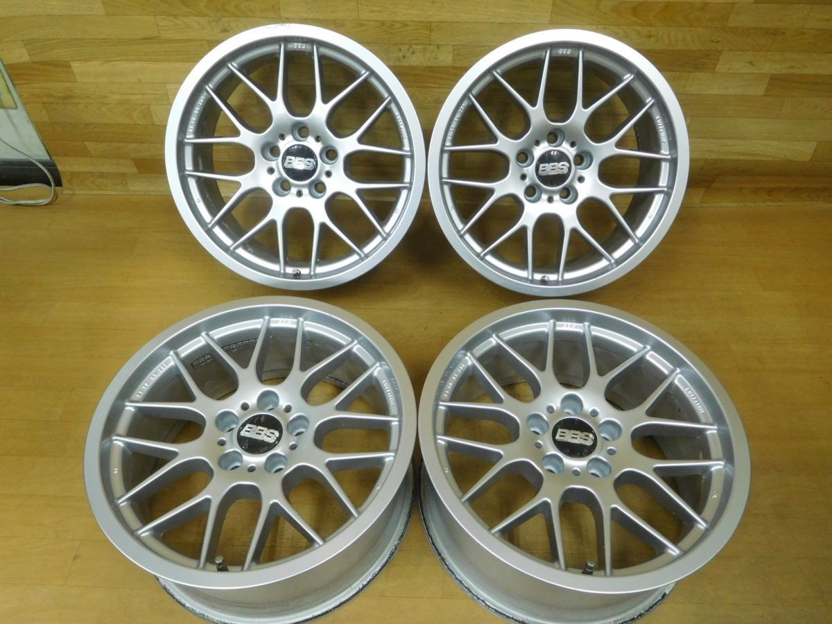 JDM 16-787Rare BBS RX209 18in 8.5J +10 PCD120-5H BMW 3 Series 5 Series No Tires