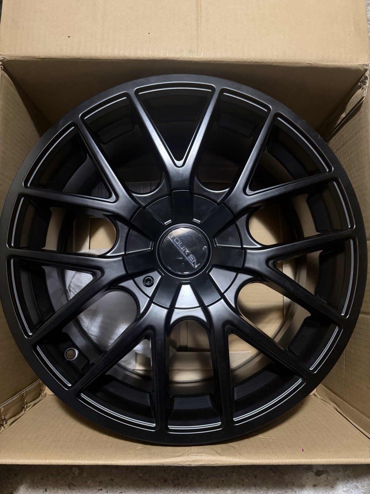 Full Matte Black Universal Wheel Set of 4 17x 7.5 Inch Full Matte Black Universal Wheel Set of 4 17x 7.5 Inch