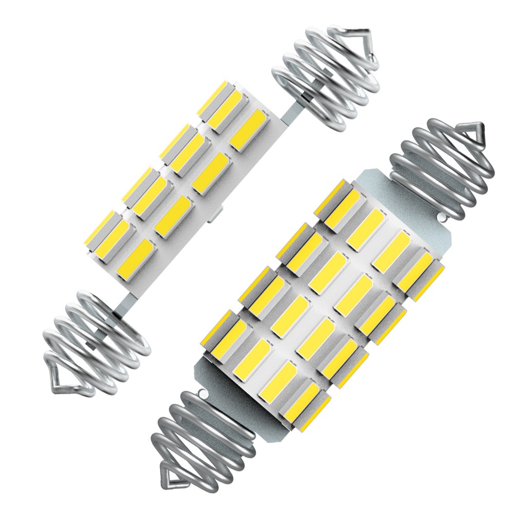 AUXITO 39-42MM 211-2 212-2 578 LED Interior Map Light Bulb 6000K CANBUS White