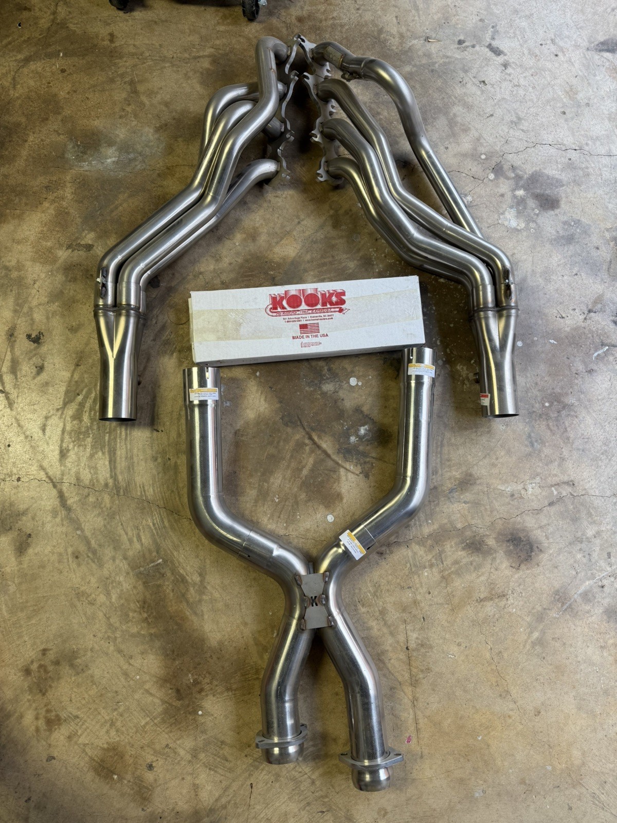 KOOKS 79-95 MUSTANG COYOTE SWAP HEADERS/X-PIPE KOOKS 79-95 MUSTANG COYOTE SWAP HEADERS/X-PIPE