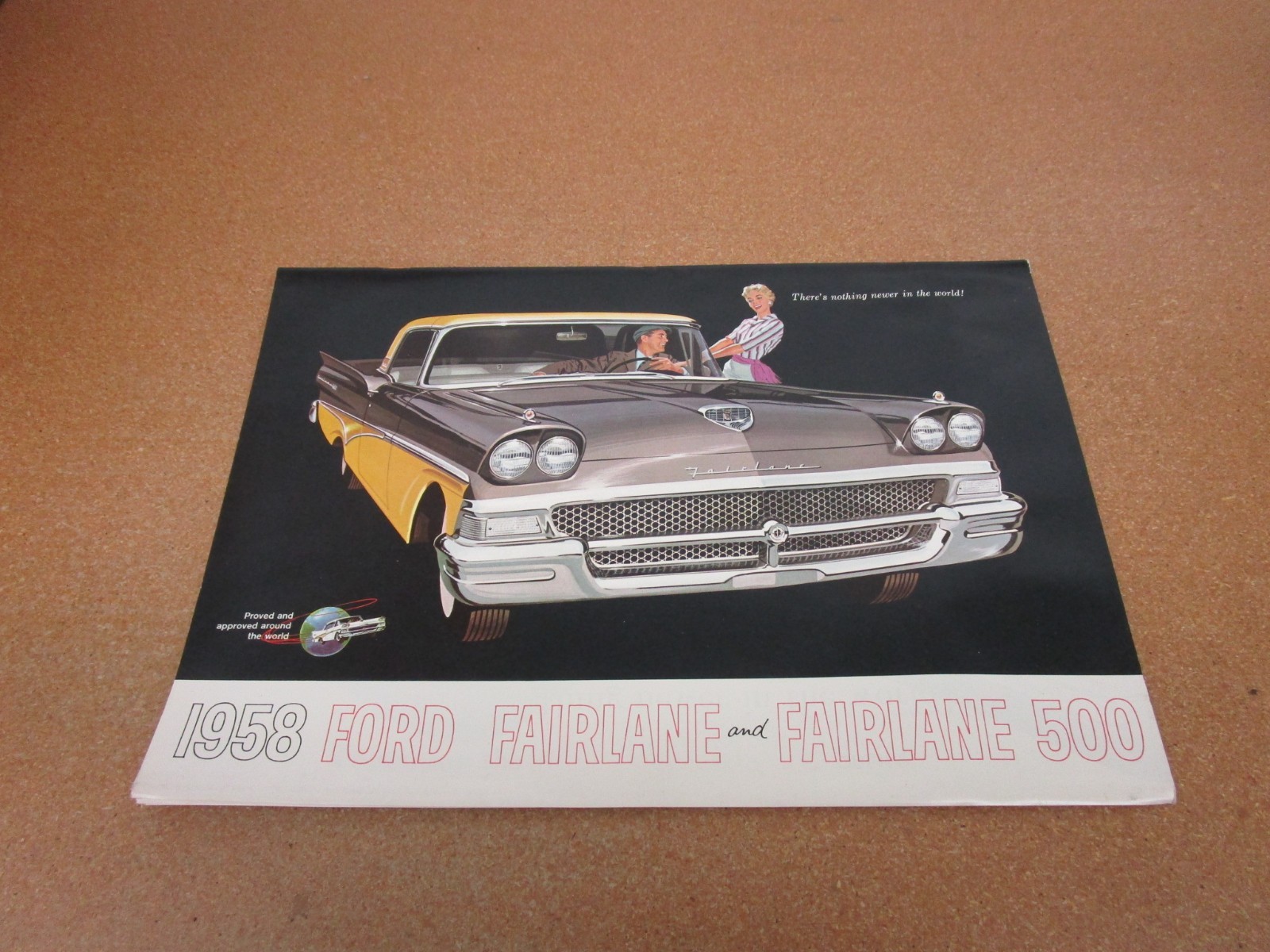 1958 Ford Fairlane 500 sales brochure 28 page ORIGINAL car literature