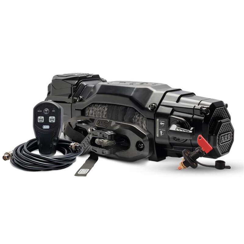 ARB ARW100SA-KIT 10000lb Recovery Winch w/ Synthetic Rope Universal Mount