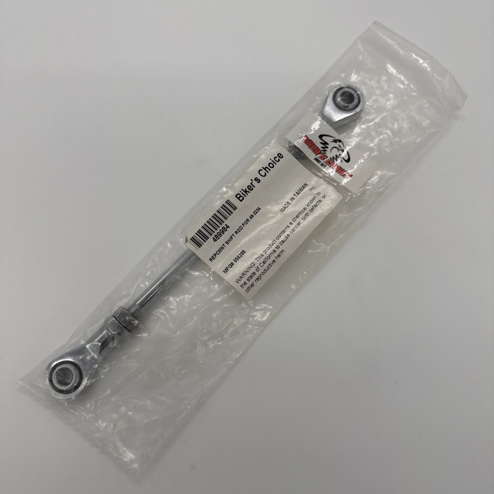 Biker\'s Choice 489984 Replacement Shift Rod for 49-3234 Forward Controls Chrome Biker\'s Choice 489984 Replacement Shift Rod for 49-3234 Forward Controls Chrome