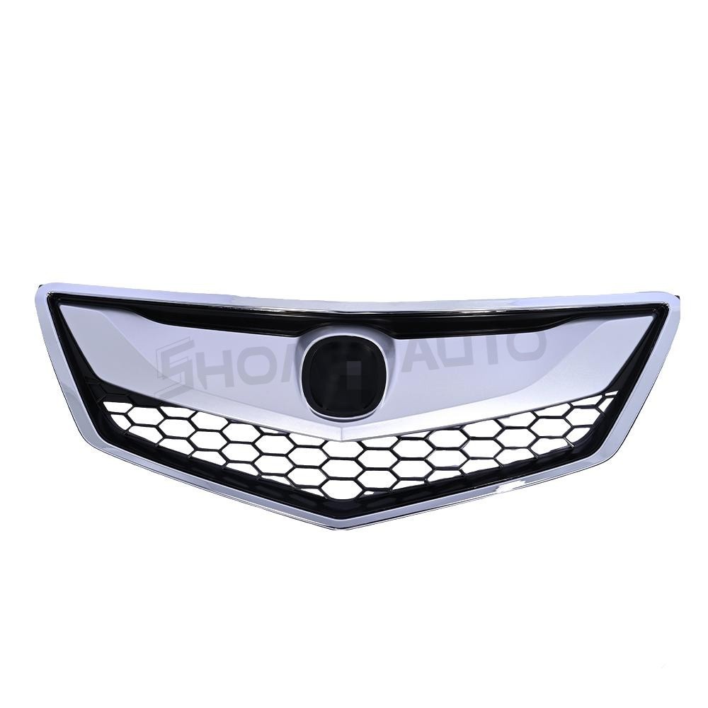 For 2016-2018 Acura RDX Honeycomb Chrome Trim Molding Front Grille 71123TX4A51
