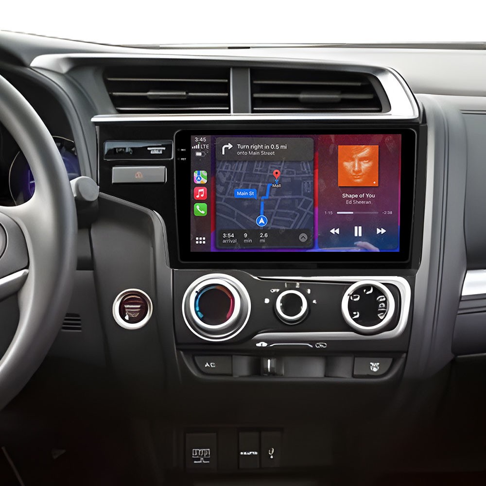 4+128G Head Unit For Honda Fit 2014-2018 Apple Carplay Car Radio Stereo GPS NAVI