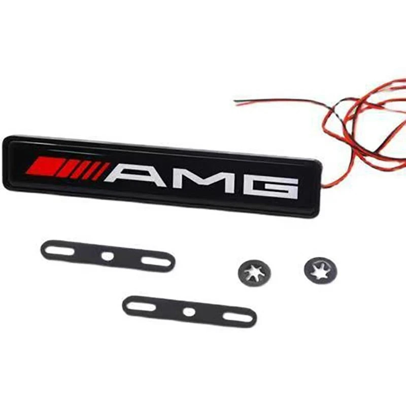 X1 AMG LED Light Front Grille Badge Illuminated Decal Emblem for Mercedes Benz X1 AMG LED Light Front Grille Badge Illuminated Decal Emblem for Mercedes Benz