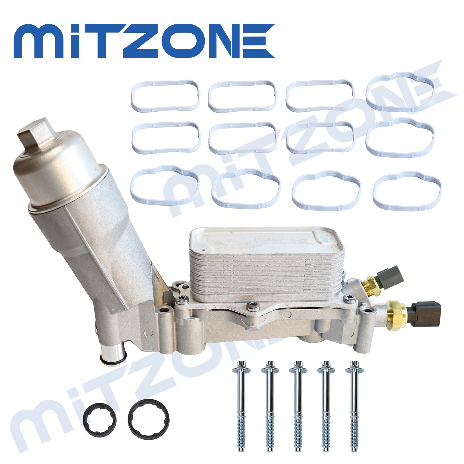 Aluminum Oil Filter Housing with Cooler for 2011-2023 Dodge Charger 3.6L Aluminum Oil Filter Housing with Cooler for 2011-2023 Dodge Charger 3.6L