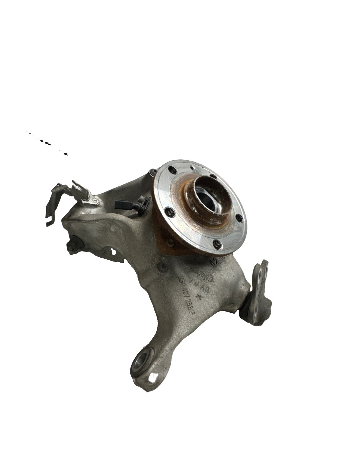 18 - 22 AUDI TTRS FRONT RIGHT DRIVER SIDE STEERING KNUCKLE OEM 8S0407254F 36k Mi 18 - 22 AUDI TTRS FRONT RIGHT DRIVER SIDE STEERING KNUCKLE OEM 8S0407254F 36k Mi