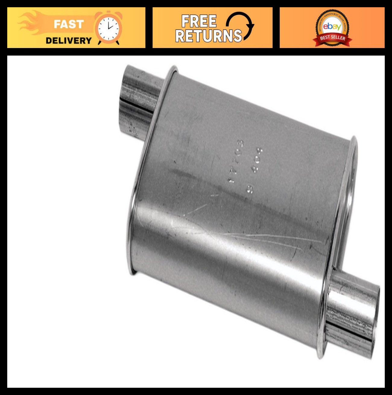 Universal Exhaust Muffler 2\