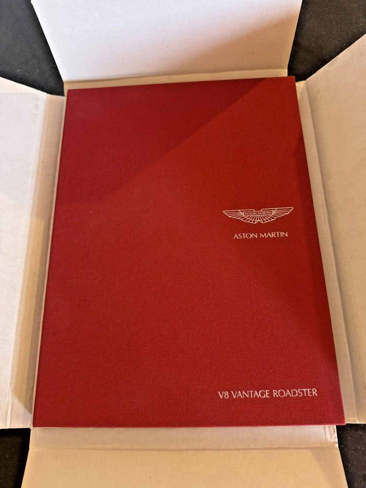 ASTON MARTIN V8 VANTAGE ROADSTER Brochure Reverso Vantage Watches c2012 #702976
