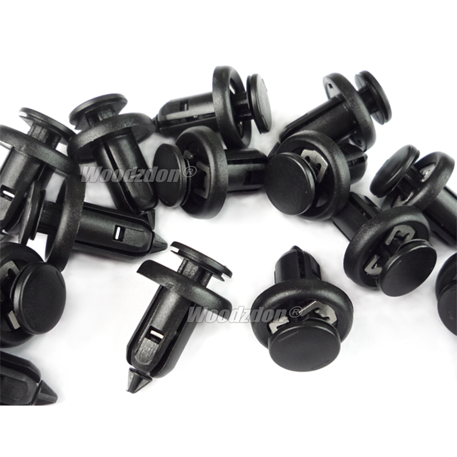 Qty.20 Bumper Clip Splash Shield Retainer Fits 10mm Hole For Honda 91506-S9A-003