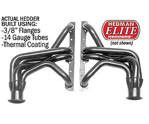 Hedman Elite Ultra-Duty HTC Coated Full Length Headers 1967-86