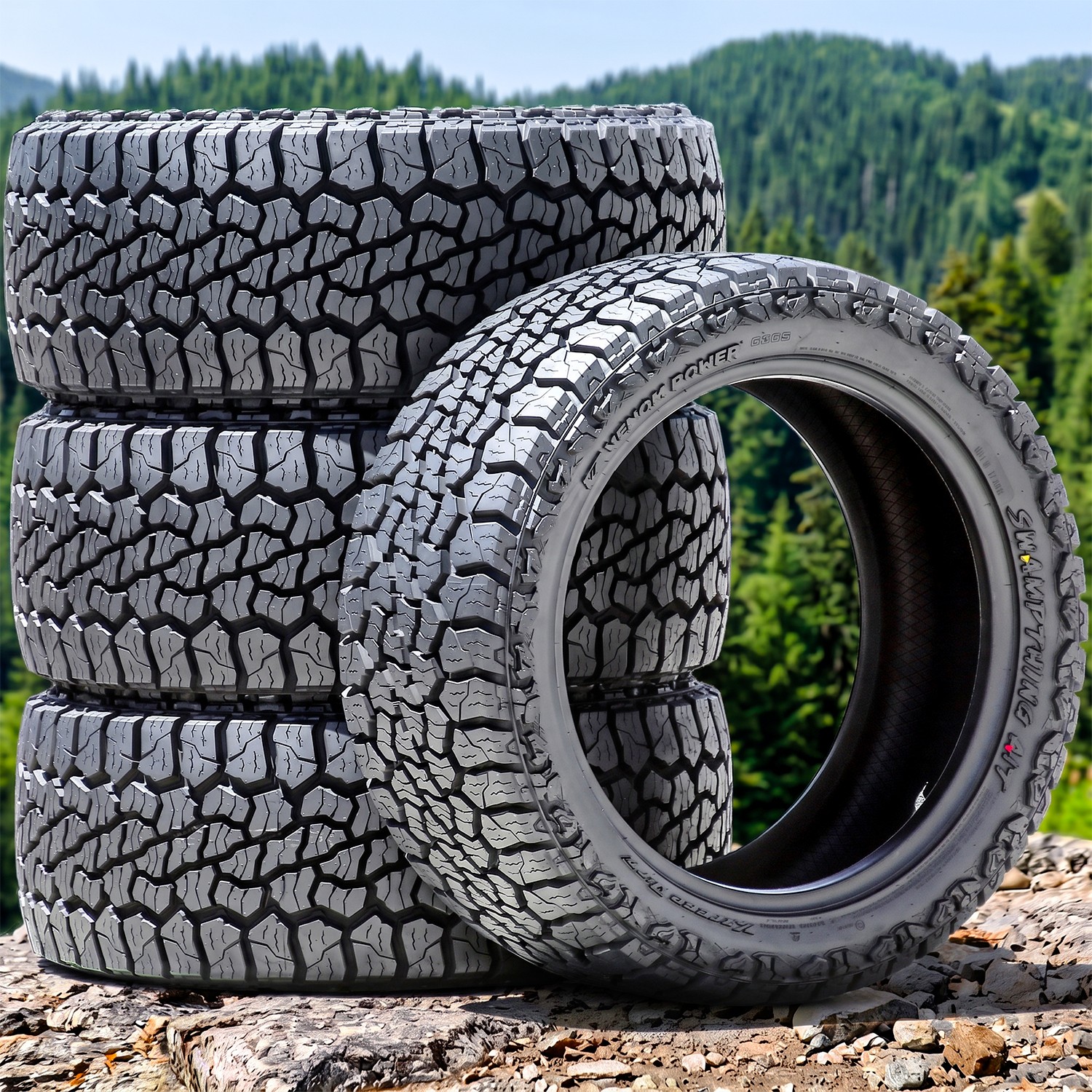 4 Tires Venom Power Swampthing A/T Xtreme Dirt HL 275/50R22 116H XL All Terrain
