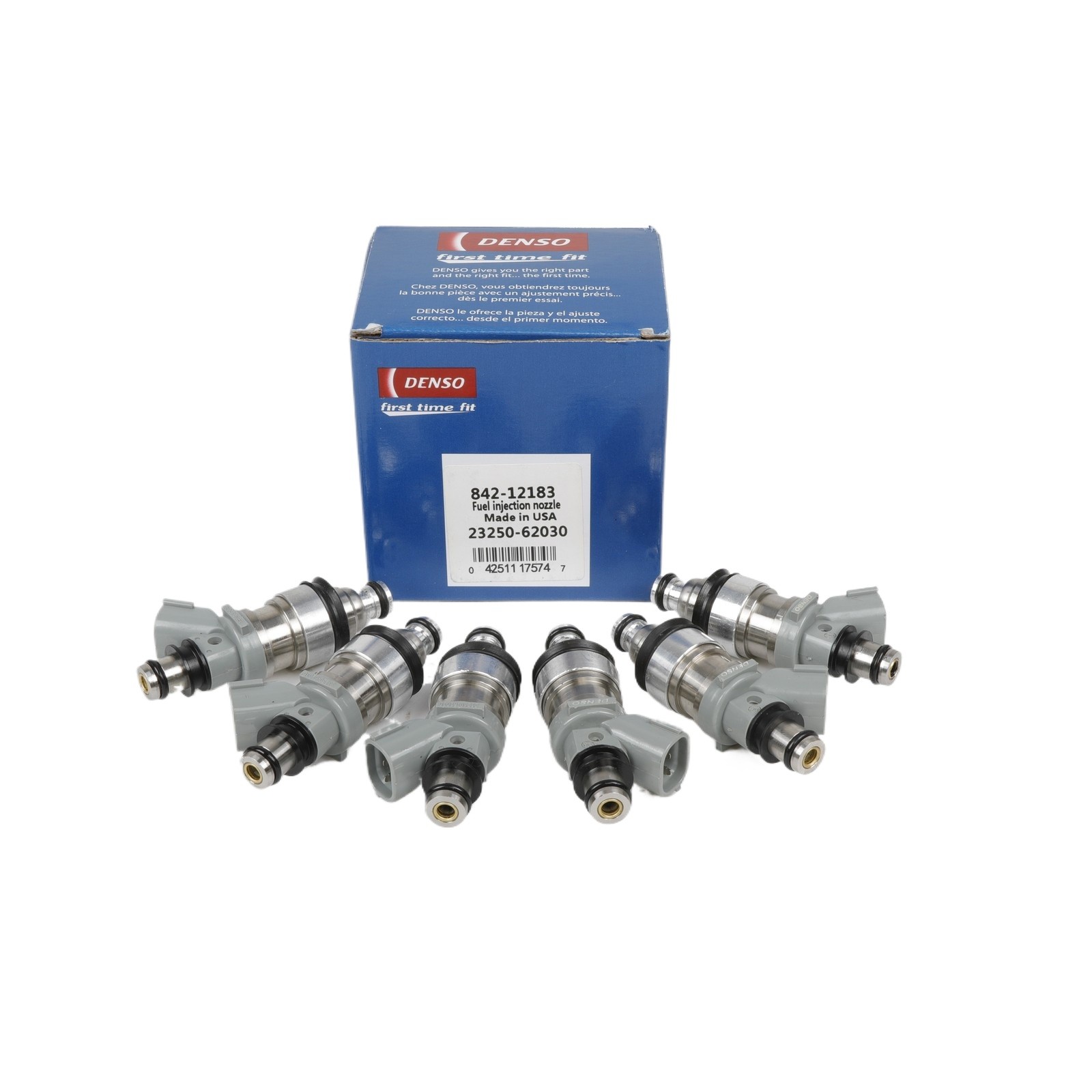 NEW 6PCS Denso Fuel Injectors for 1996-1998 Toyota 4Runner 3.4L V6 23250-62030