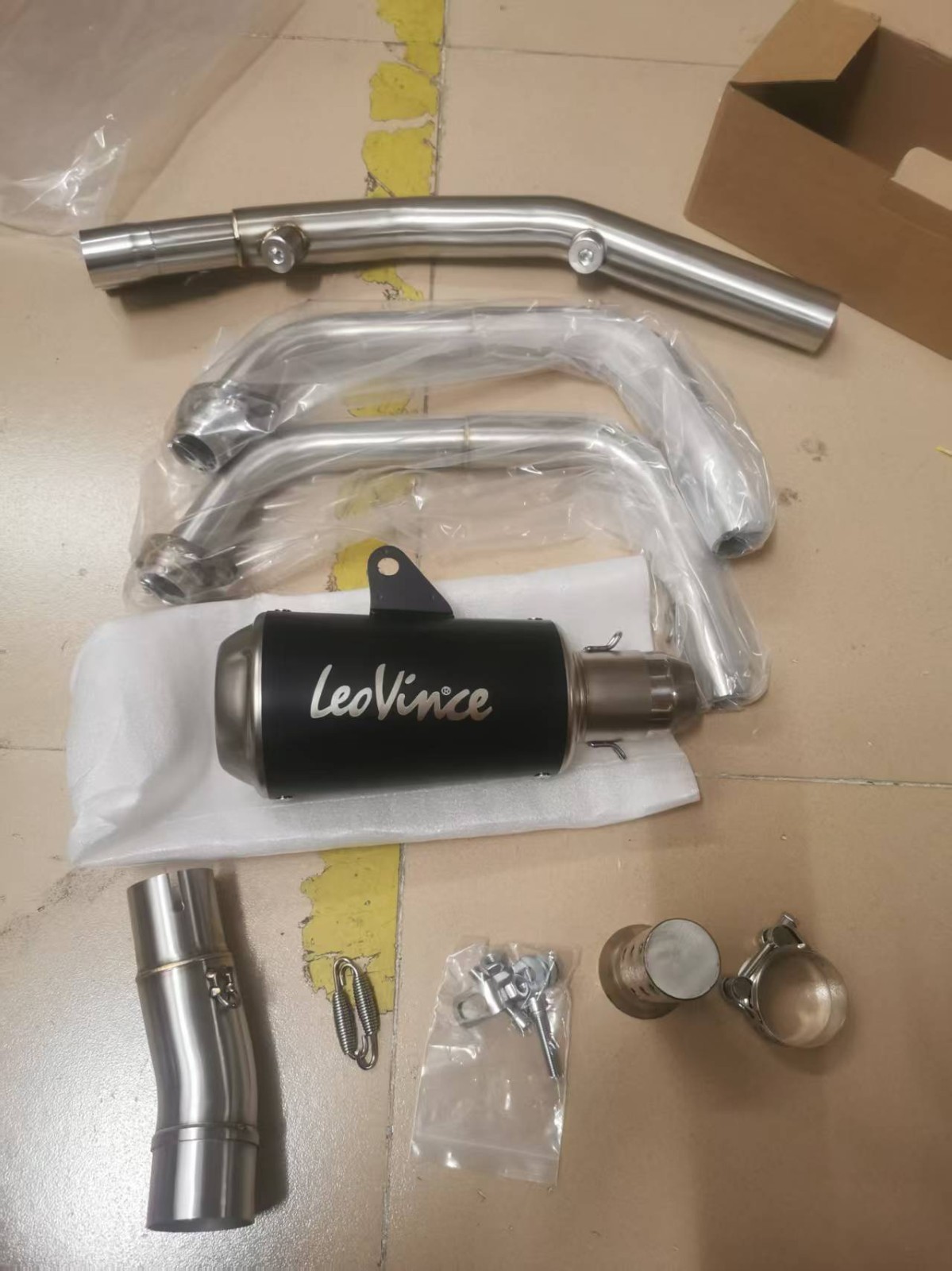 Ninja 500 2025 2026 Full Exhaust For Kawasaki Ninja 400 Header Link Pipe Muffler