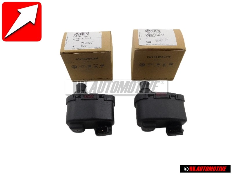 2x Original VW Headlight Range Control Motor - 165941295 2x Original VW Headlight Range Control Motor - 165941295