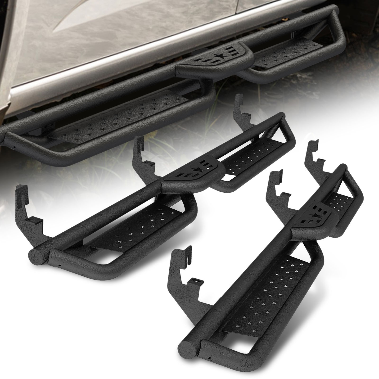 NEW For 2015-26 Chevy Colorado GMC Canyon Crew Cab Running Boards Side Step Bars
