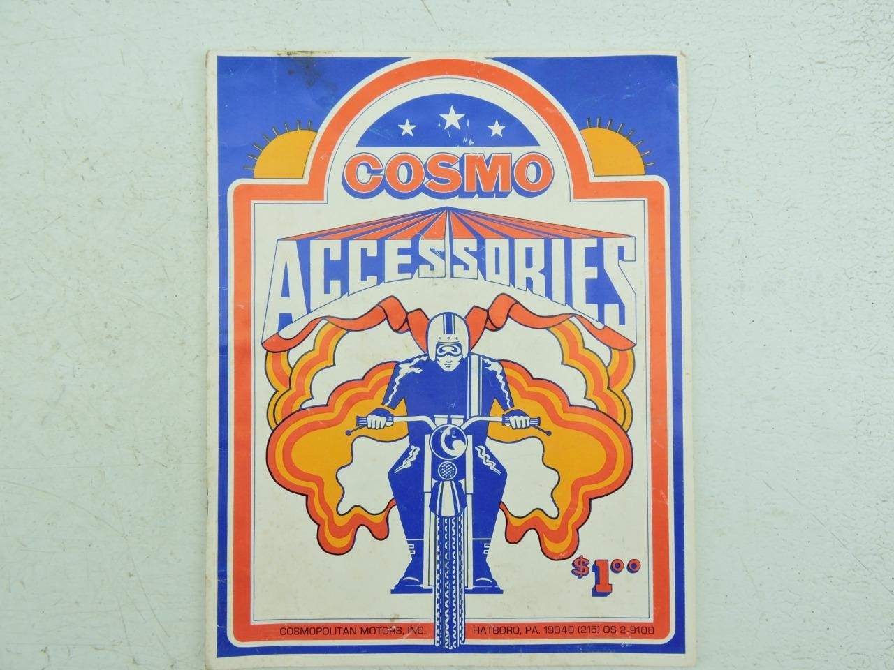 1968 Cosmo Cosmopolitan Accessories Catalog Benelli Ducati Dellorto B12956
