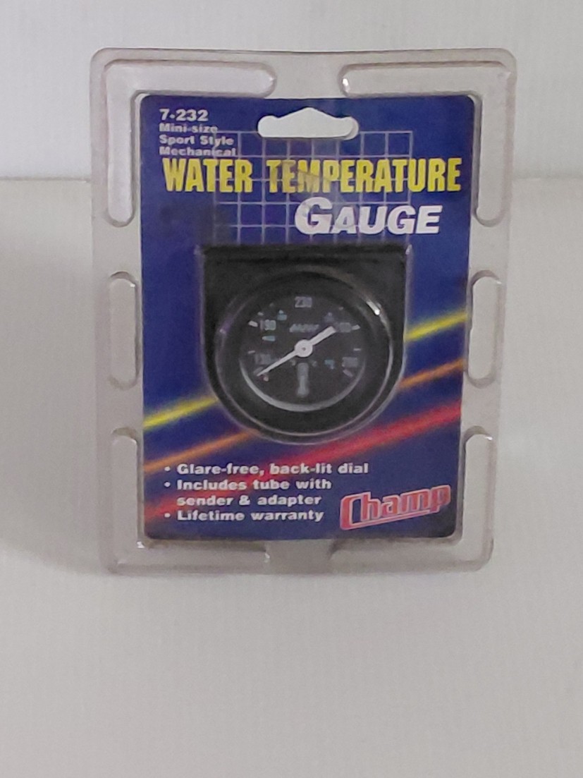 CHAMP /Dorman  Mini  1.5  Mechanical Water Temp Gauge 7-232