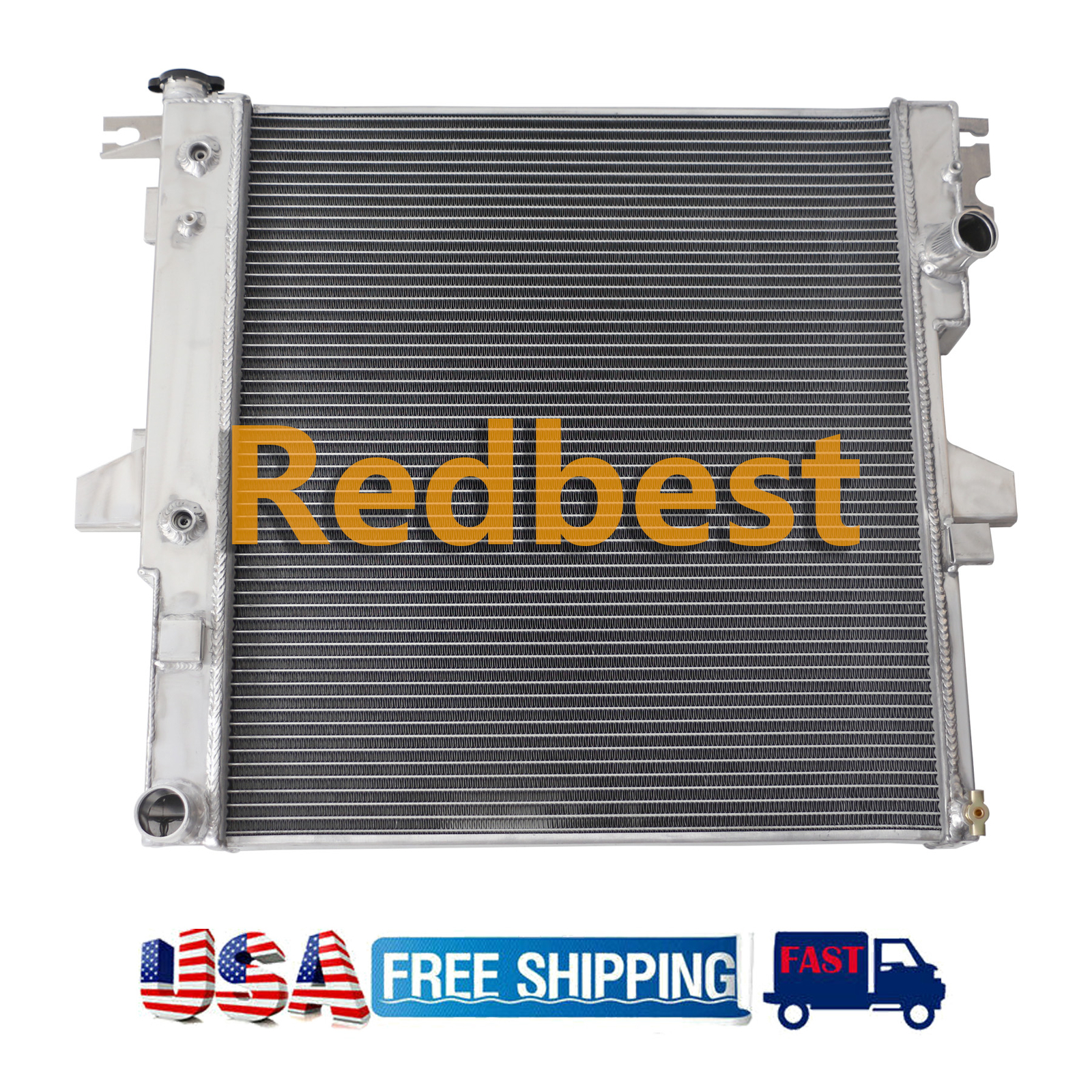 Full Alu Radiator For 1996-2001 Ford Explorer / 1997-01 Mercury Mountaineer 5.0L