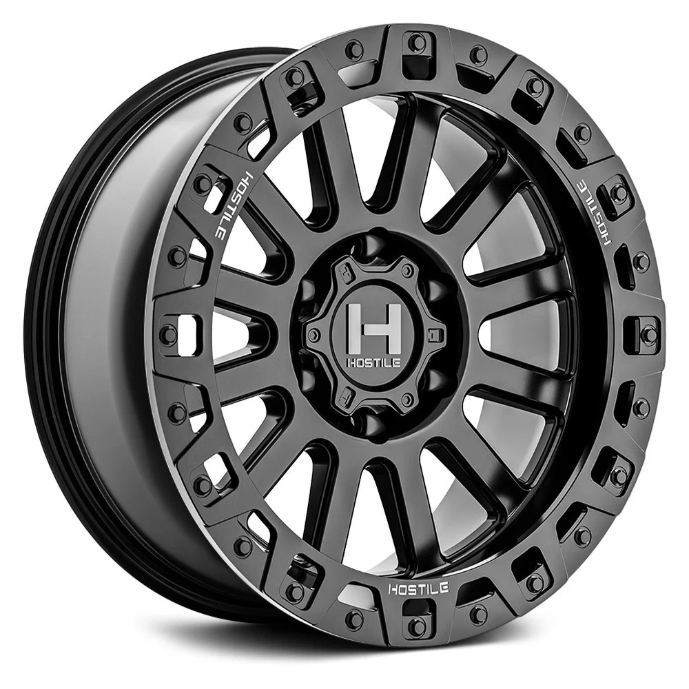 Hostile H139 DOMINATOR Wheel 17x9 (0, 6x139.7, 106.1) Black Single Rim