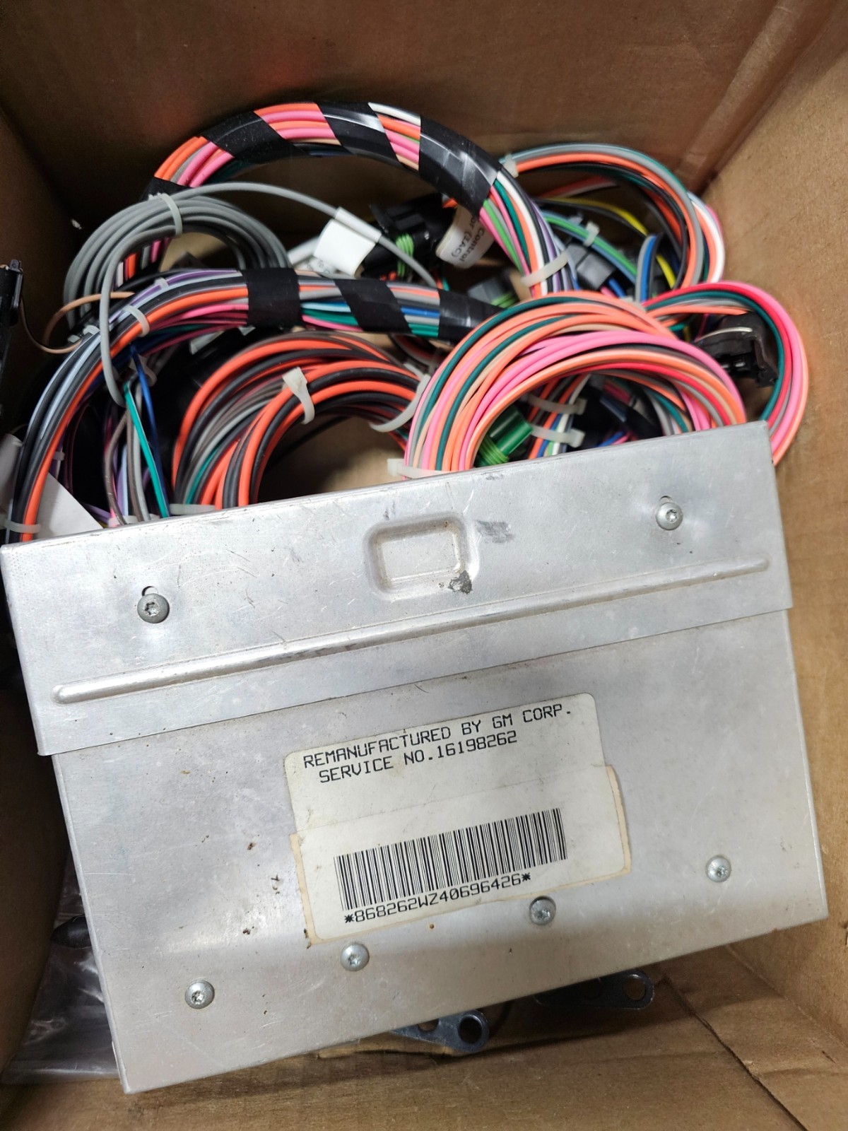 1985-1992 GM TPI universal engine wiring harness and factory PCM ecu motor