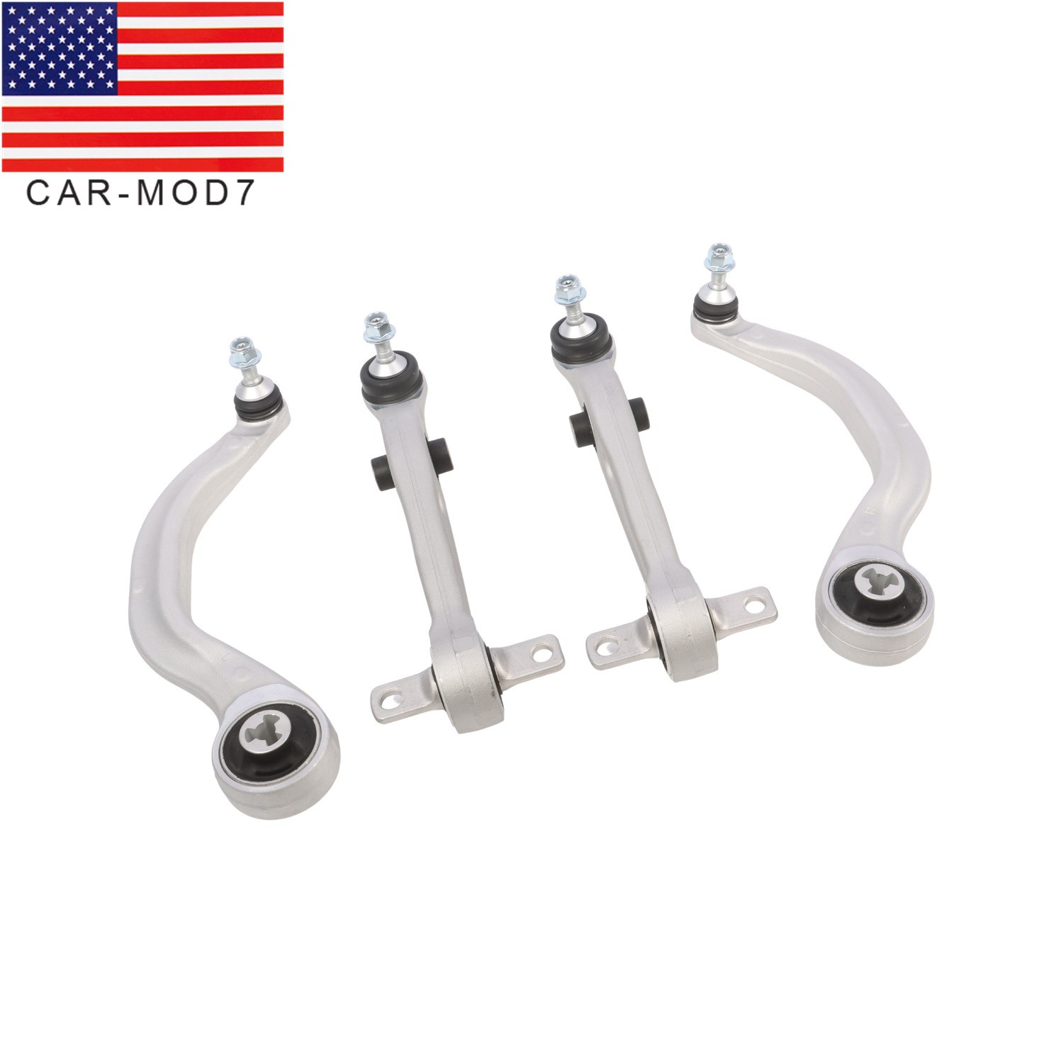 4pcs Front Lower Control Arms Rh-Lh for Tesla Model 3 17-25 & Model Y
