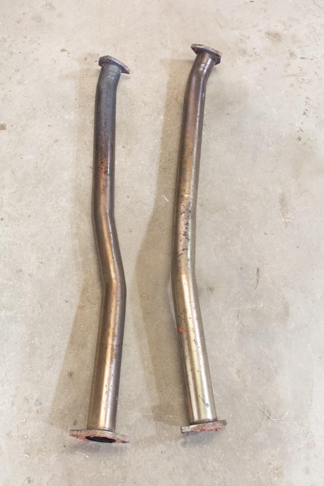 90-96 NISSAN 300ZX TWIN TURBO TT  Z1 STAINLESS STEEL EXHAUST PIPES 2.5