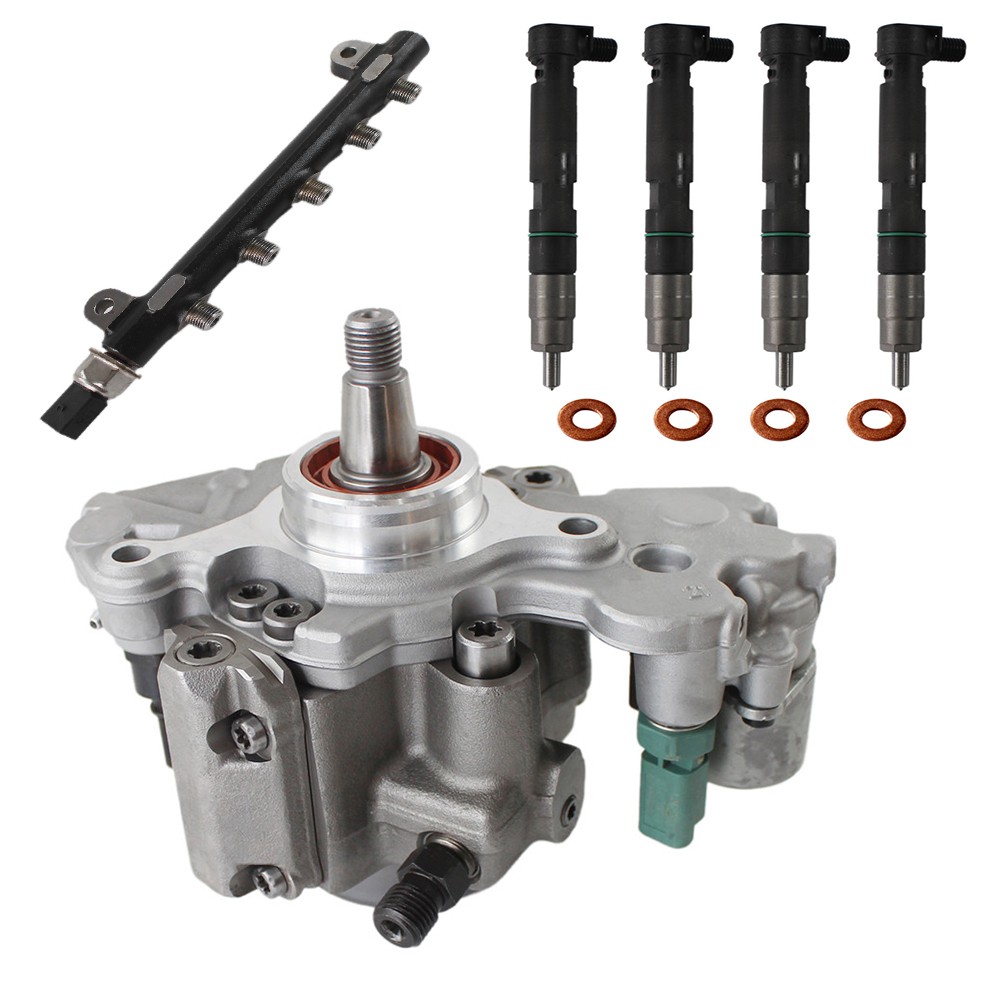 For Doosan Bobcat D24 D18 Diesel Fuel Pump & Common Rail & Fuel Injectors