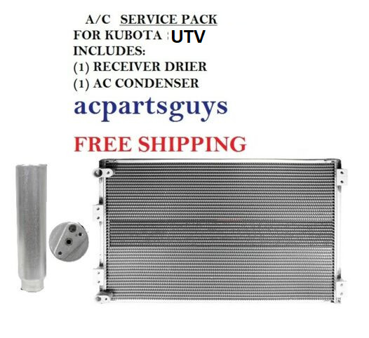 New Condenser Service Kit Kubota RTV1100 ATV UTV K7711-87610