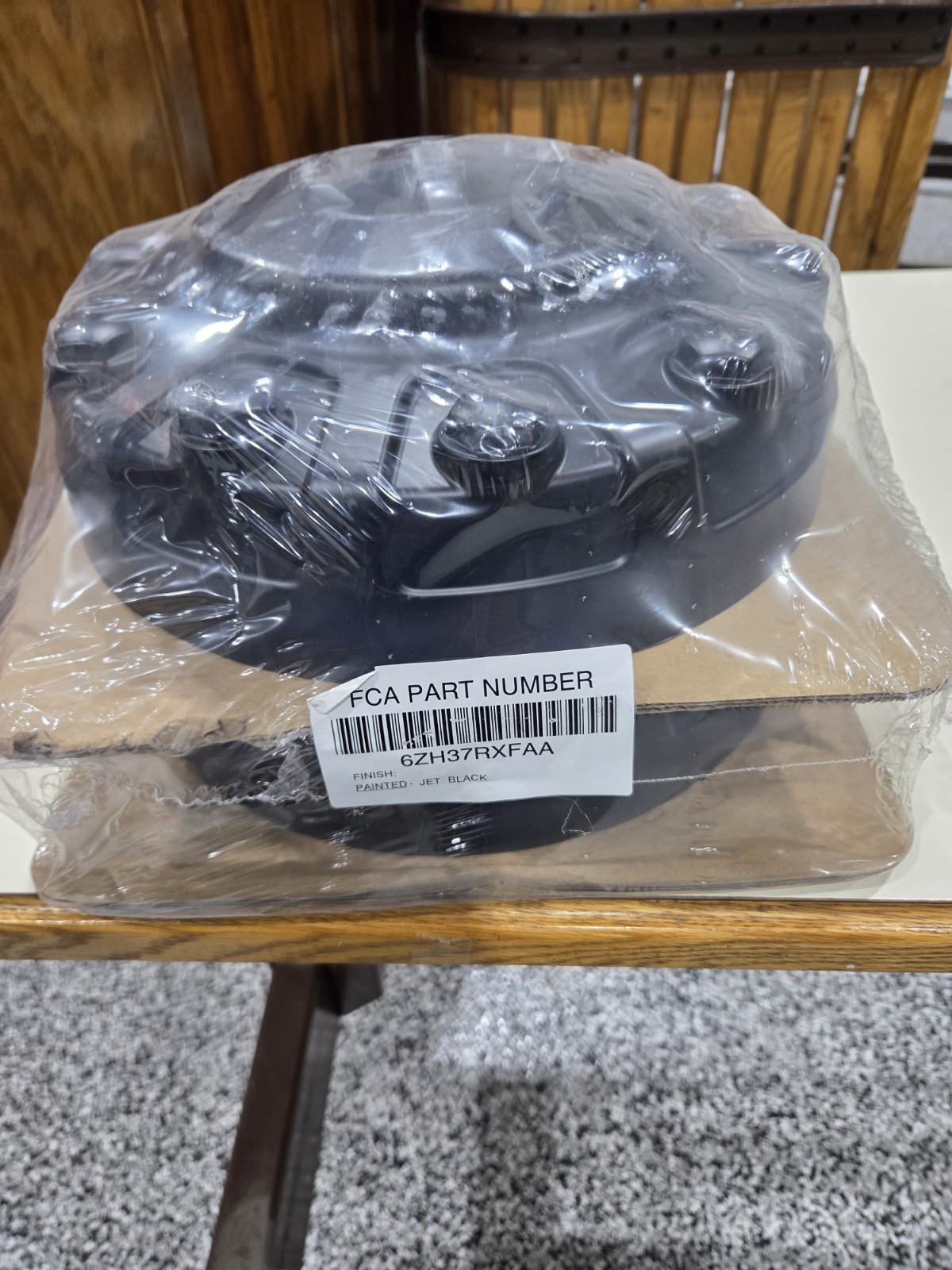2019-2026 RAM 5500 BLACK FRONT and REAR CENTER CAPS 10 LUG 2019-2026 RAM 5500 BLACK FRONT and REAR CENTER CAPS 10 LUG
