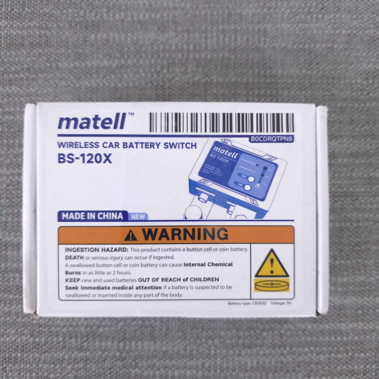 Matell BS-120X 12V Smart Remote Battery Disconnect Switch Anti-Theft Kill Switch Matell BS-120X 12V Smart Remote Battery Disconnect Switch Anti-Theft Kill Switch