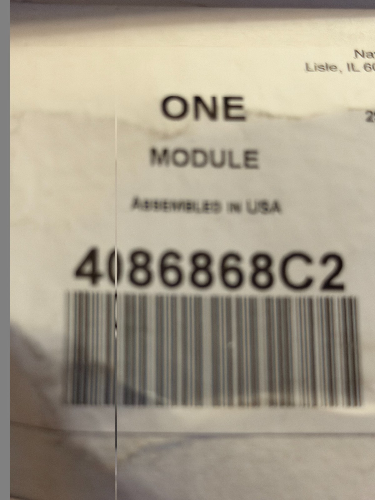 NAVISTAR PDC CONTROL,HOUSING, SWITCH, LIGHT 4086868C2 NAVISTAR PDC CONTROL,HOUSING, SWITCH, LIGHT 4086868C2