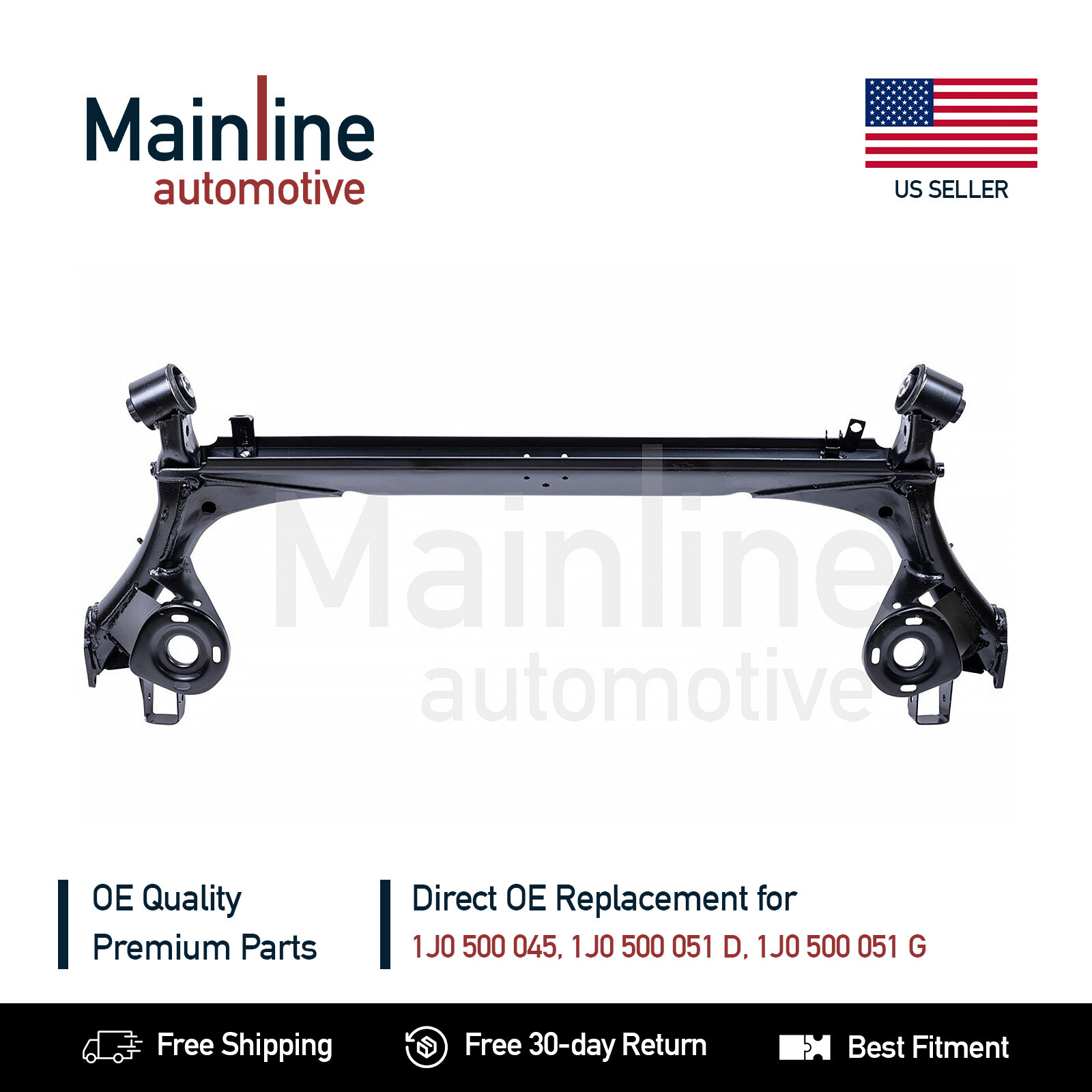 Rear Axle Crossmember Beam for VW Volkswagen Jetta 1999-2005
