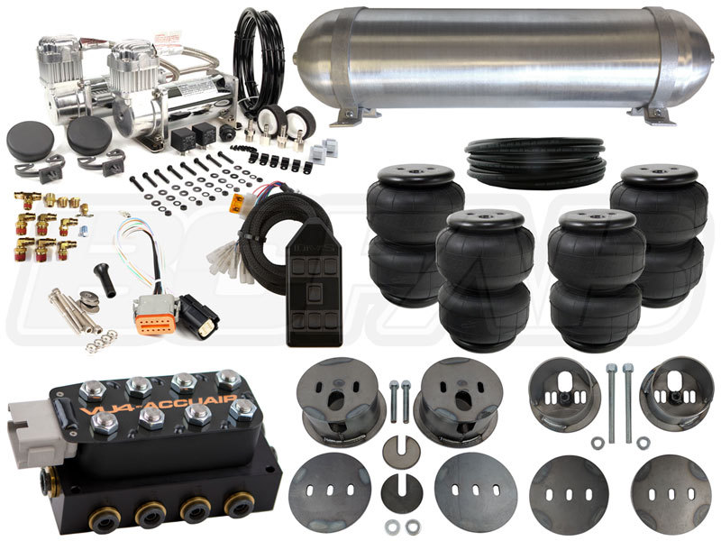 Complete Air Ride Suspension Kit - 1977-1984 Cadillac DeVille LEVEL 3 - 3/8