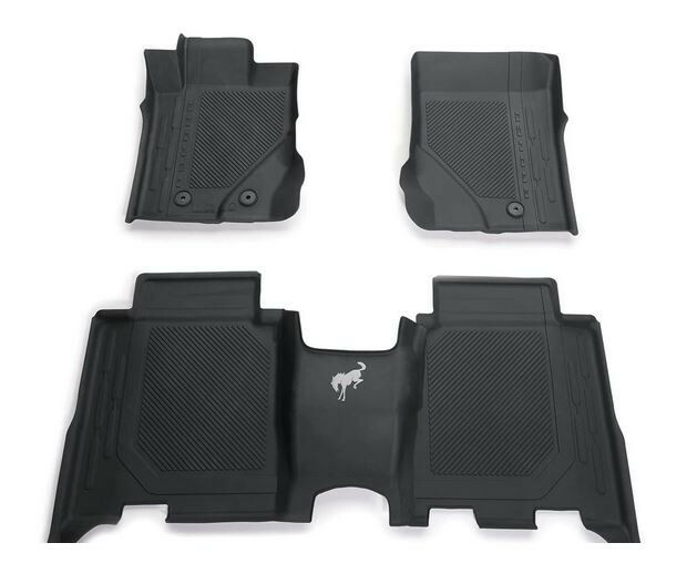 OEM NEW 21-26 Ford BRONCO 4DR All-Weather TRAY Floor Mats For Vehicle w/ Carpet OEM NEW 21-26 Ford BRONCO 4DR All-Weather TRAY Floor Mats For Vehicle w/ Carpet