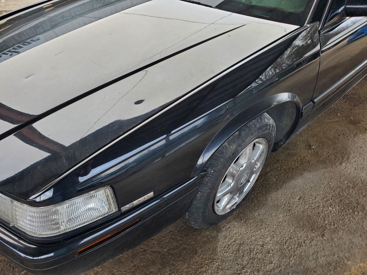 1992 2002 Cadillac Eldorado OEM 8555 Black Left Fender 1992 2002 Cadillac Eldorado OEM 8555 Black Left Fender