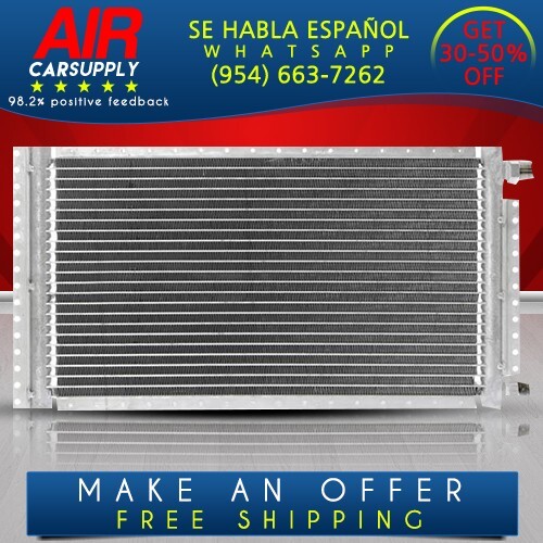Universal Condenser A/C 10x19 inches (18mm Core Depth) Aluminum